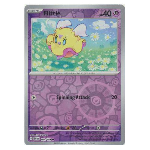 Flittle : SCARLET & VIOLET BASE (Reverse holo) - 101/198