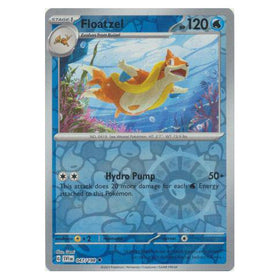 Floatzel : SCARLET & VIOLET BASE (Reverse holo) - 047/198