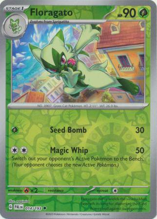 Floragato : PALDEA EVOLVED (Reverse holo) - 014/193