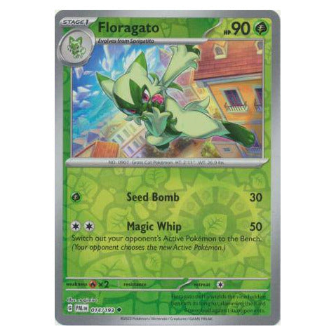 Floragato : PALDEA EVOLVED (Reverse holo) - 014/193