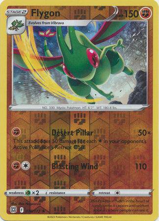 Flygon : BRILLIANT STARS (Reverse holo) - 076/172 - Lockett Labs UK