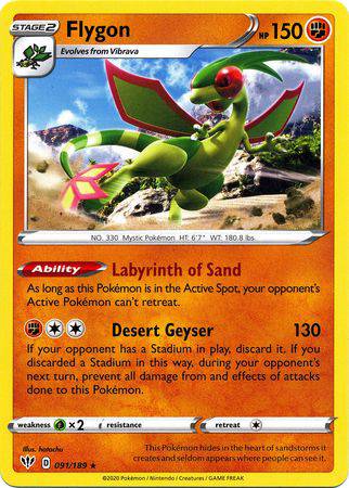 Flygon : DARKNESS ABLAZE - 091/189