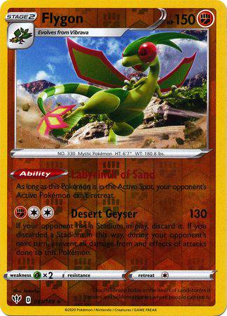 Flygon : DARKNESS ABLAZE (Reverse holo) - 091/189