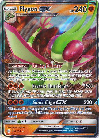 Flygon GX : COSMIC ECLIPSE - 110/236 - Lockett Labs UK