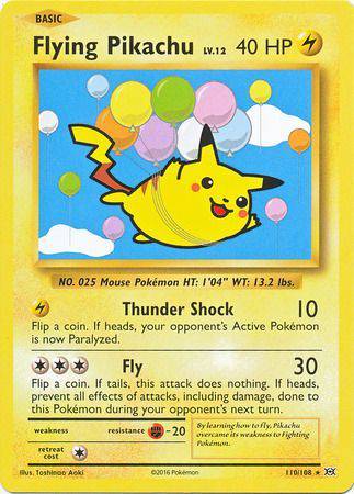 Flying Pikachu : EVOLUTIONS - 110/108