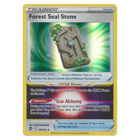 Forest Seal Stone : SILVER TEMPEST (Holo) - 156/195