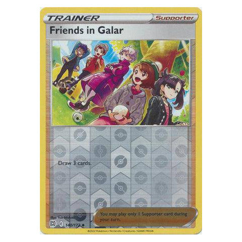 Friends in Galar : BRILLIANT STARS (Reverse holo) - 140/172