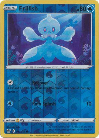 Frillish : BATTLE STYLES (Reverse holo) - 041/163 - Lockett Labs UK