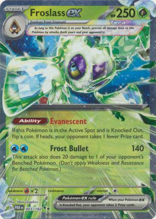 Froslass ex : PARADOX RIFT - 003/182 - Lockett Labs UK