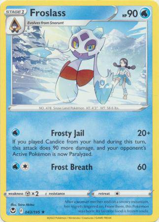 Froslass : SILVER TEMPEST - 043/195