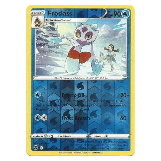 Froslass : SILVER TEMPEST (Reverse holo) -  043/195