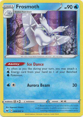 Frosmoth : SWORD & SHIELD BASE (Holo) - 064/202