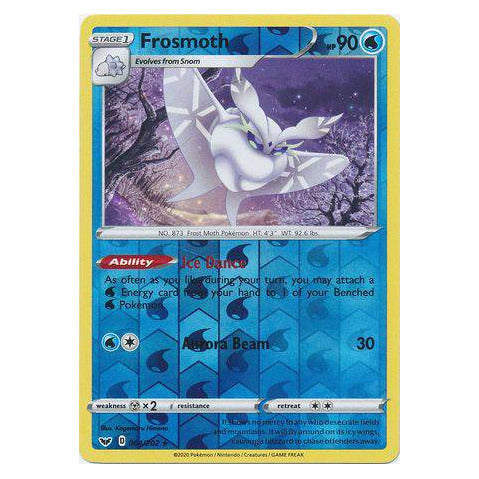 Frosmoth : SWORD & SHIELD BASE (Reverse holo) - 064/202