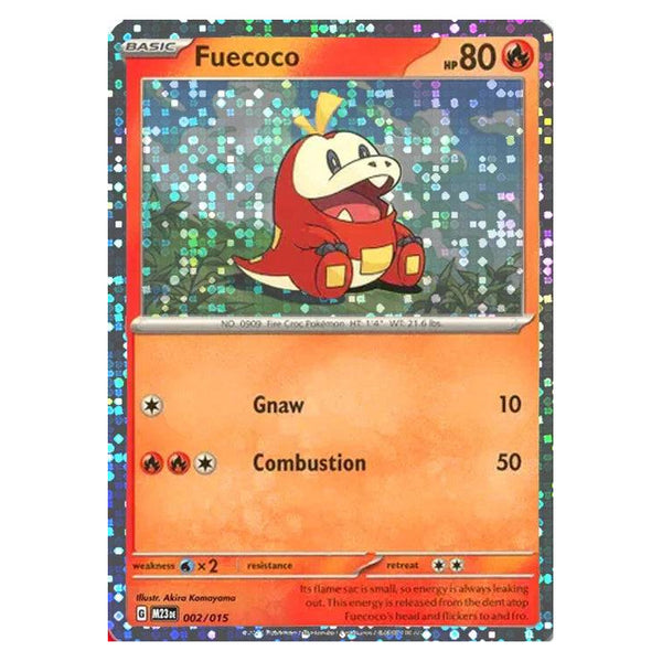 Fuecoco : MCDONALDS 2023 (Holo) - 002/015