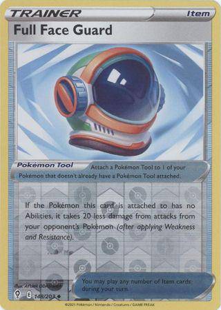 Full Face Guard : EVOLVING SKIES (Reverse holo) - 148/203 - Lockett Labs UK