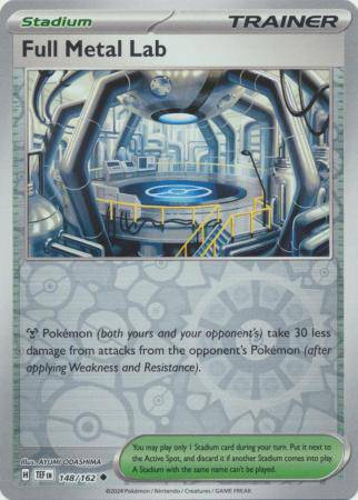 Full Metal Lab : TEMPORAL FORCES (Reverse holo) - 148/162