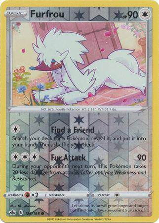 Furfrou : CHILLING REIGN (Reverse holo) - 126/198