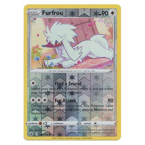 Furfrou : CHILLING REIGN (Reverse holo) - 126/198