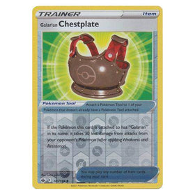 Galarian Chestplate : CHILLING REIGN (Reverse holo) - 141/198