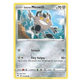 Galarian Meowth : VIVID VOLTAGE - 112/185