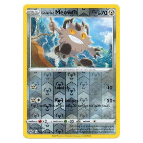 Galarian Meowth : VIVID VOLTAGE (Reverse holo) - 112/185