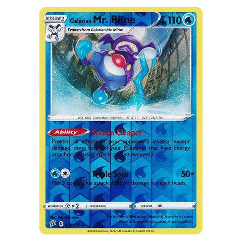 Galarian Mr. Rime : REBEL CLASH (Reverse holo) - 038/192