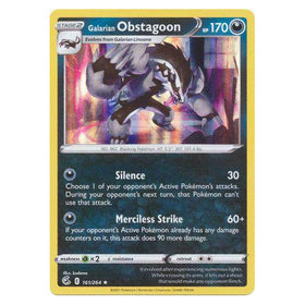 Galarian Obstagoon : FUSION STRIKE (Holo) - 161/264