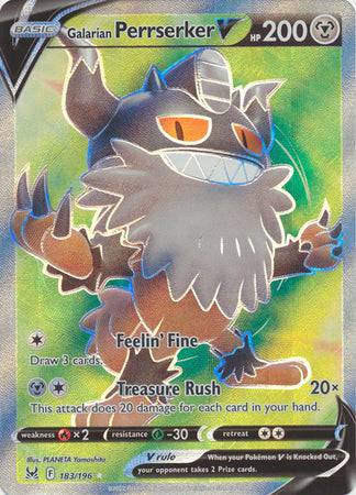 Galarian Perrserker V : LOST ORIGIN - 183/196 - Lockett Labs UK