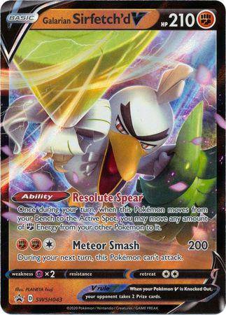 Galarian Sirfetch'd V : PROMO - SWSH043 - Lockett Labs UK