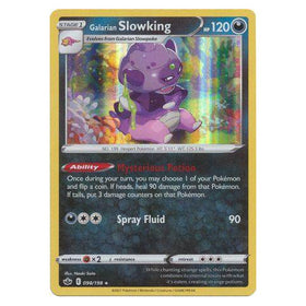 Galarian Slowking : CHILLING REIGN (Holo) - 098/198