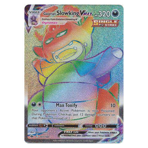 Galarian Slowking VMAX : CHILLING REIGN - 207/198