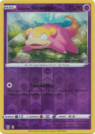 Galarian Slowpoke : BATTLE STYLES (Reverse holo) - 054/163 - Lockett Labs UK