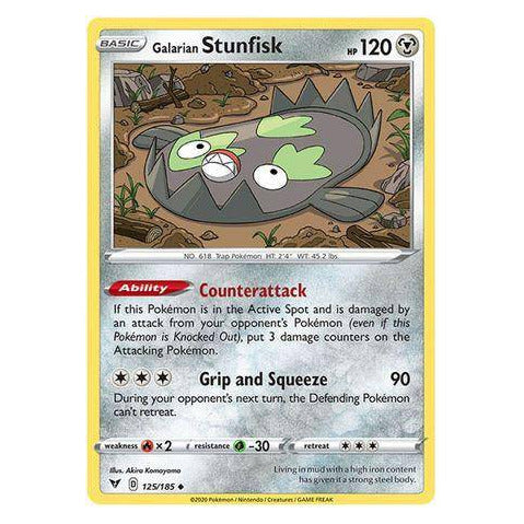 Galarian Stunfisk : VIVID VOLTAGE - 125/185