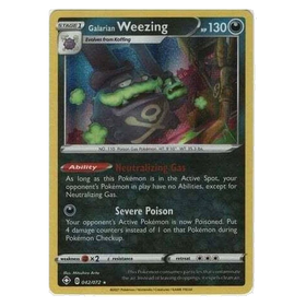 Galarian Weezing : SHINING FATES (Holo) - 042/072