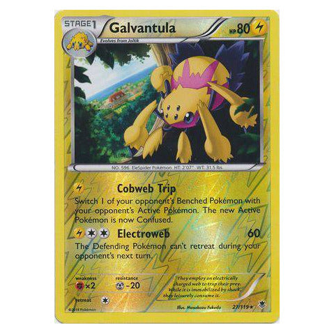 Galvantula : PHANTOM FORCES (Reverse holo) - 27/119