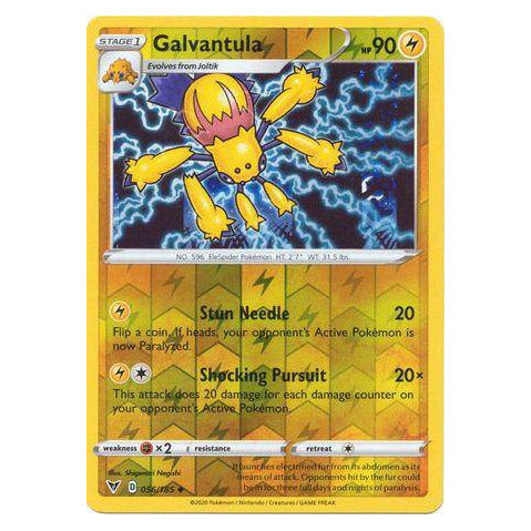 Galvantula : VIVID VOLTAGE (Reverse holo) - 056/185