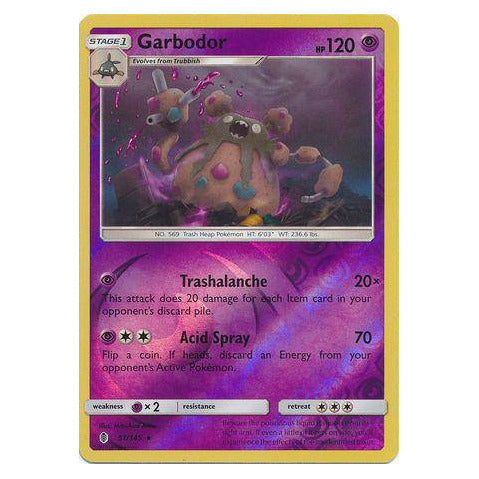 Garbodor : GUARDIANS RISING (Reverse holo) - 51/145