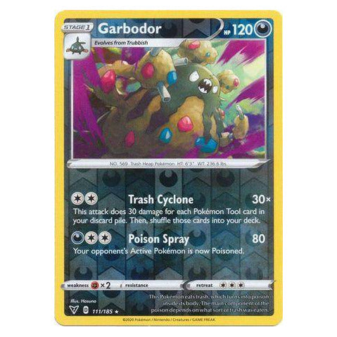Garbodor : VIVID VOLTAGE (Reverse holo) - 111/185