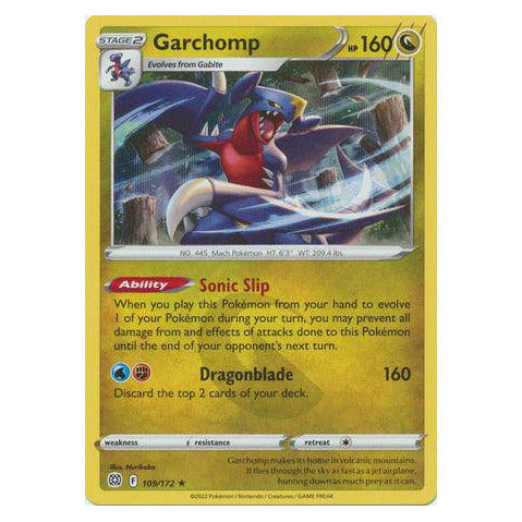 Garchomp : BRILLIANT STARS (Holo) - 109/172