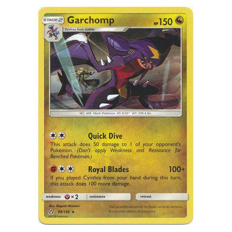 Garchomp : ULTRA PRISM - 99/156