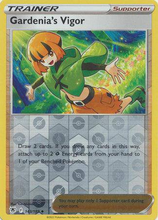 Gardenia's Vigor : ASTRAL RADIANCE (Reverse holo) - 143/189 - Lockett Labs UK