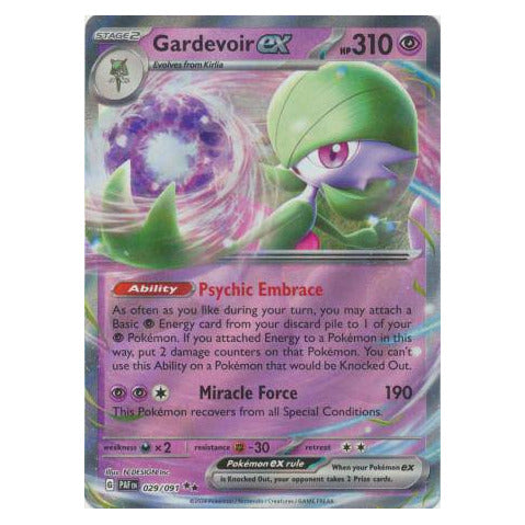 Gardevoir ex : PALDEAN FATES - 029/091