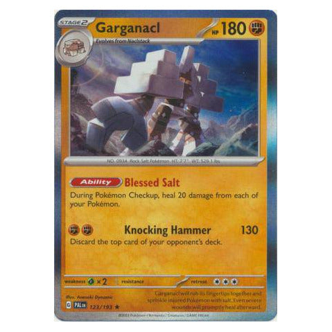 Garganacl : PALDEA EVOLVED (Holo) - 123/193
