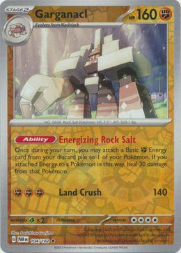 Garganacl : PARADOX RIFT (Reverse holo) - 104/182