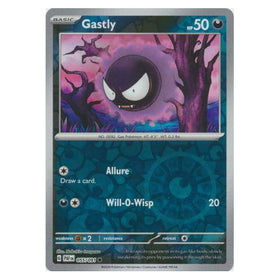 Gastly : PALDEAN FATES (Reverse holo) - 055/091