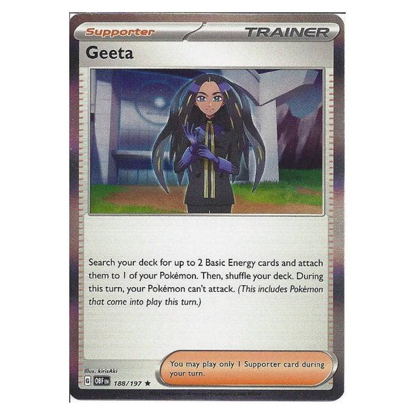 Geeta : OBSIDIAN FLAMES (Holo) - 188/197