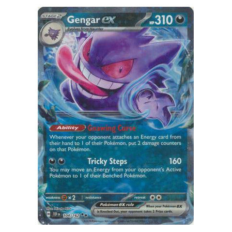 Gengar ex : TEMPORAL FORCES - 104/162