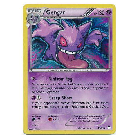 Gengar : GENERATIONS (Holo) - 60/162