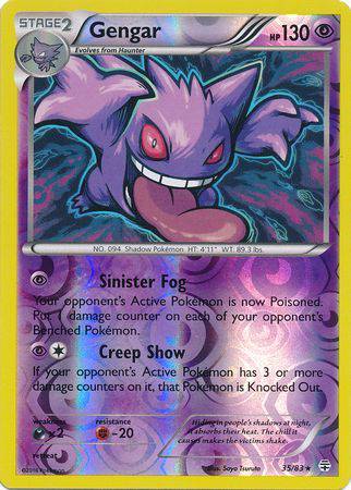 Gengar : GENERATIONS (Reverse holo) - 35/83 - Lockett Labs UK