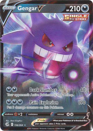 Gengar V : FUSION STRIKE - 156/264 - Lockett Labs UK